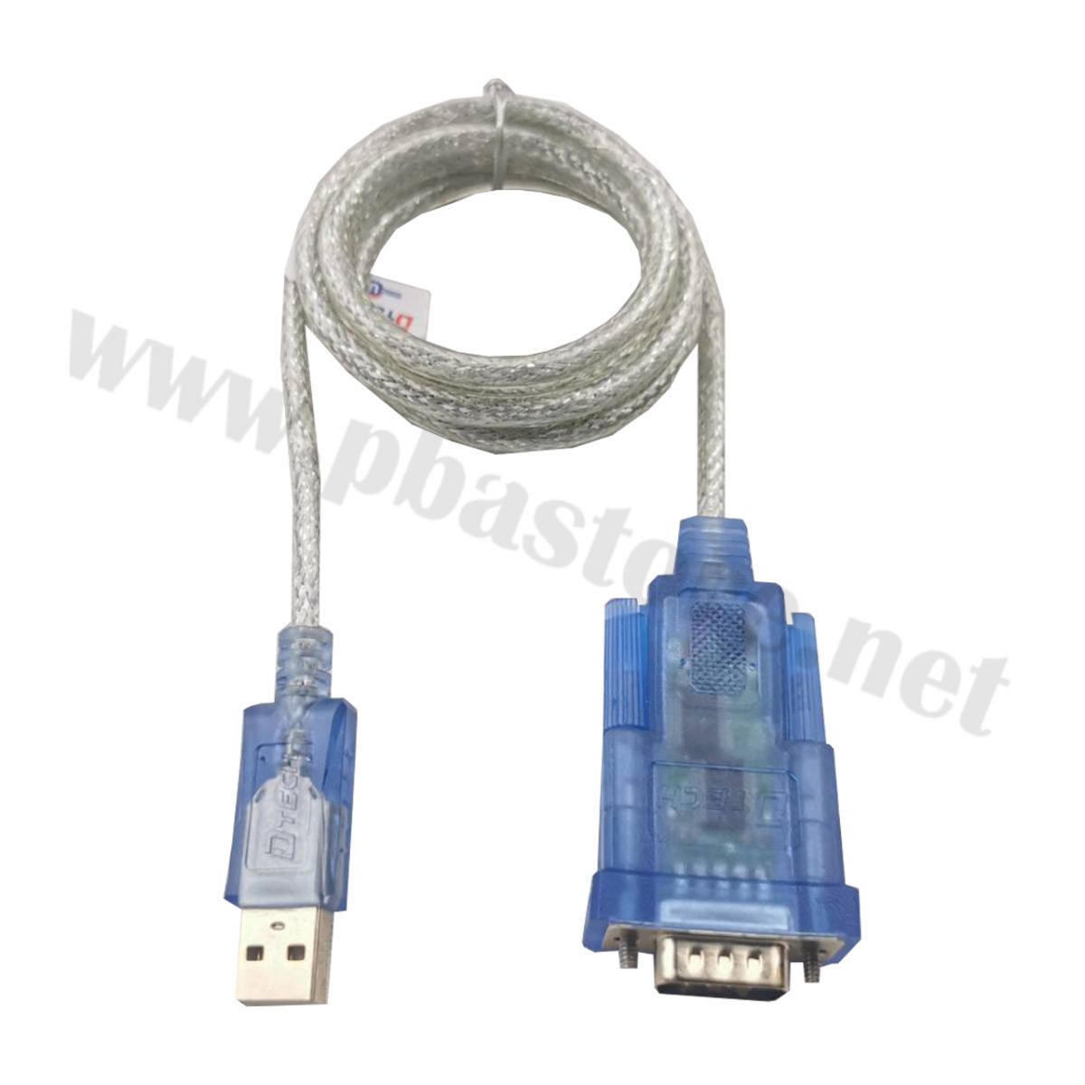 USB 2.0 to RS232 Serial Port Cable 1.2M DTECH รุ่น DT50111.2M ตัวแปลง
